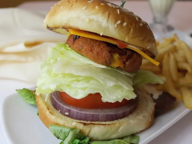 Veg Cheese Burger